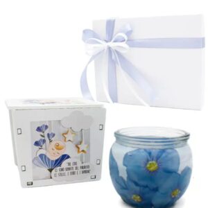 Bomboniera Battesimo Maschietto/ Candela Profumata