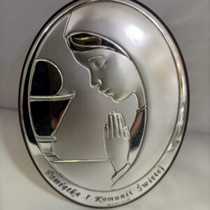 Bomboniera comunione ICONA IN ARGENTO  BIMBA BELTRAMI 6464/2A