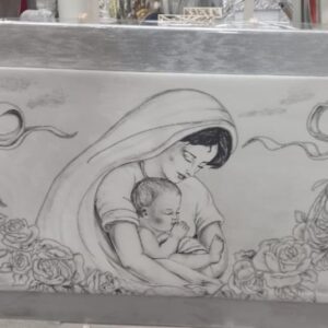 QUADRO MADONNA CON BAMBINO