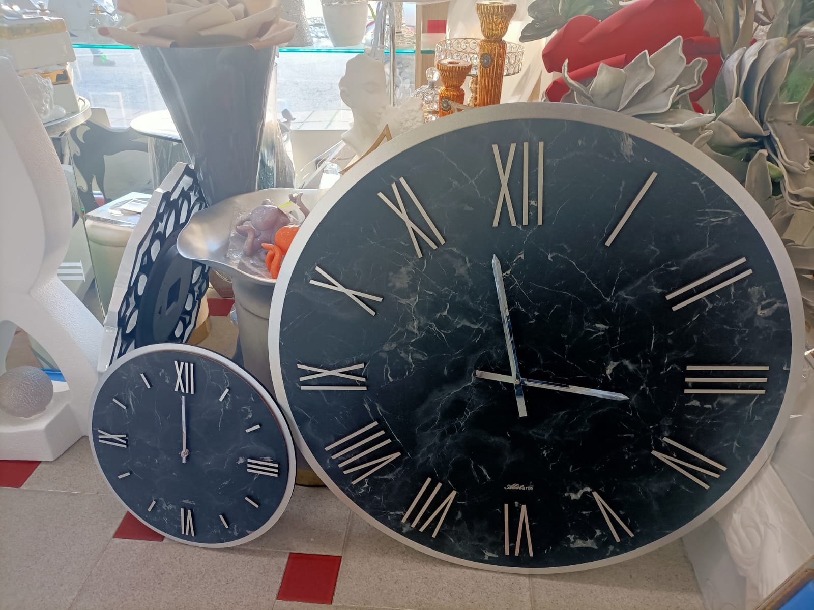 NEDIS OROLOGIO ANALOGICO DA PARETE IN ALLUMINIO DIAMETRO 300 CM ARGENTO
