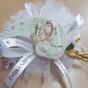 BOMBONIERA PRIMA COMUNIONE GOCCIA STRASS