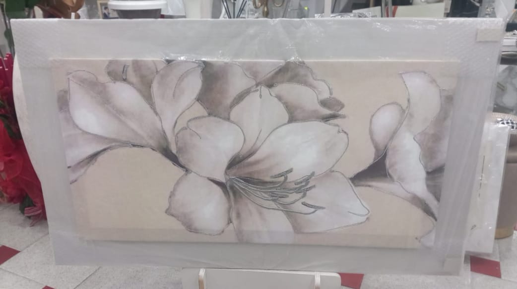 QUADRO FIORE COLORI TENUI