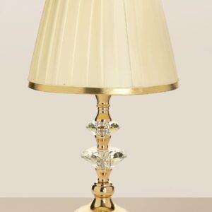 LAMPADA ORO CON CRISTALLO