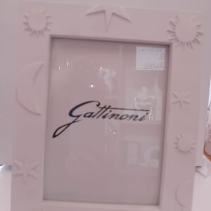 PORTAFOTO GATTINONI LINEA COLEUM BIANCO