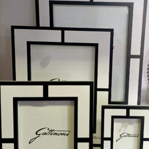 PORTA FOTO/ CORNICI  GATTINONI COLORE BIANCO E NERO