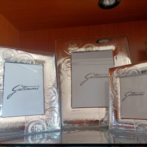 PORTAFOTO GATTINONI IN ARGENTO