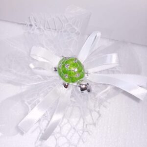 TARTARUGA VERDE CON STRASS