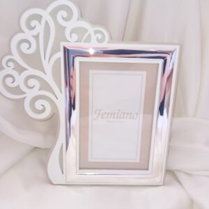 Portafoto albero vita  legno e argento