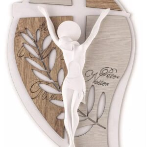 Crocifisso da parete dal design moderno