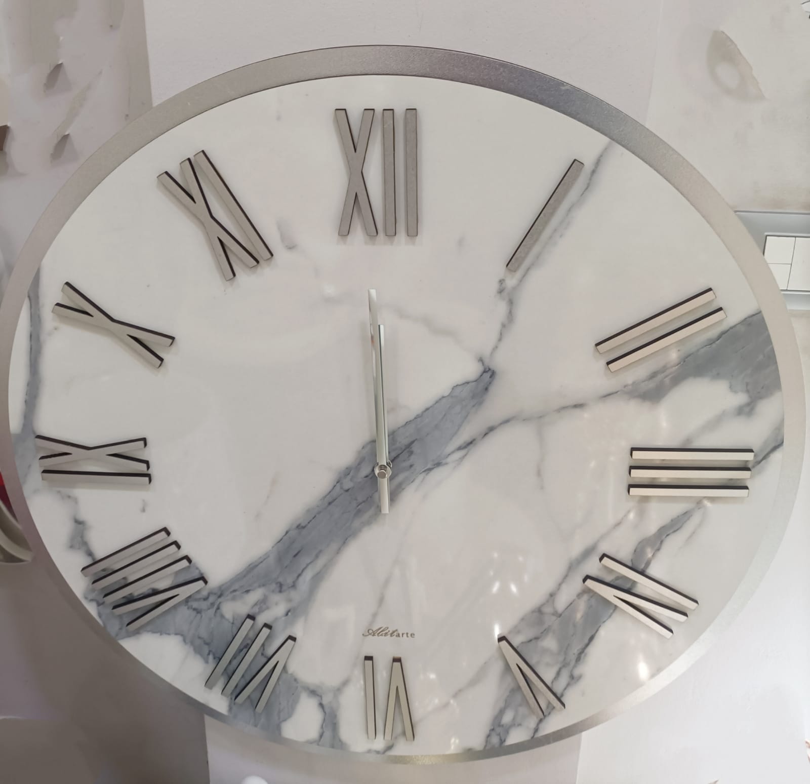 Orologio da parete - Argento, Legno - 1960-1970 - Catawiki
