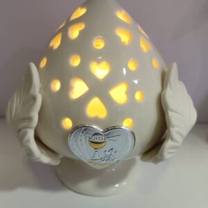 BOMBONIERA LAMPADA LED PUMO COMUNIONE H 13