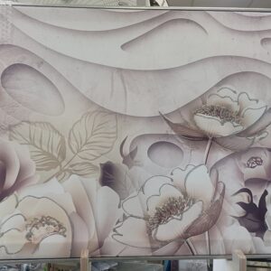 Quadro moderno decoro floreale