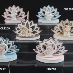 Bomboniera Profumatore Battesimo e nascita Profumatore Rosa-azzurro