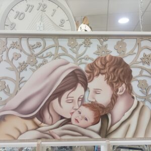 Quadro Capezzale sacra famiglia