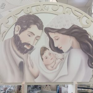 Quadro sacra famiglia moderno