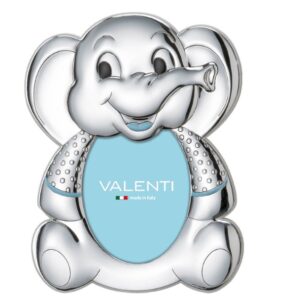 Cornice bimbo elefante azzurro valenti