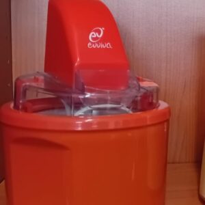 Gelatiera elettrica arancione