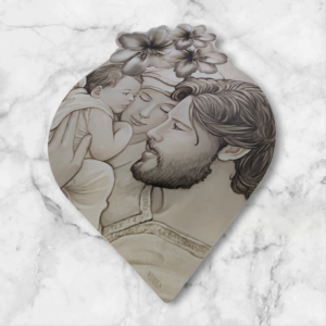 Quadro sacra famiglia moderno