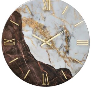 Orologio effetto marmo diametro 60cm
