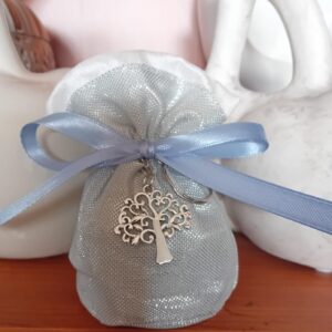 Portachiavi albero vita argento