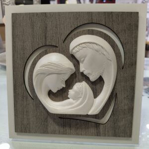 Icona sacra famiglia moderna Valenti