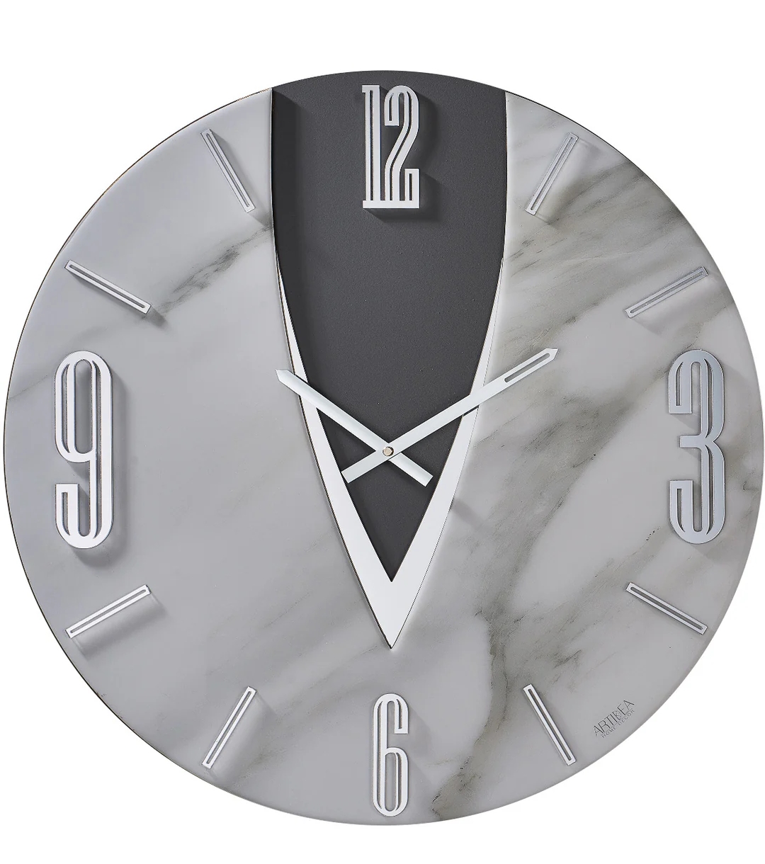 Orologio effetto marmo carrara Moon artidea