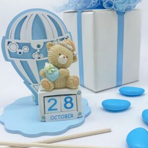 Mongolfiera orsetto con calendario