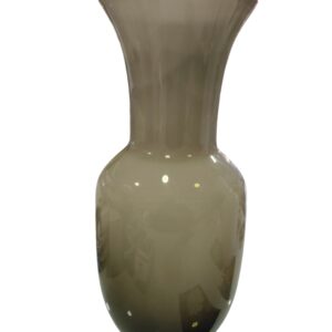 Vaso tortora lucido h38