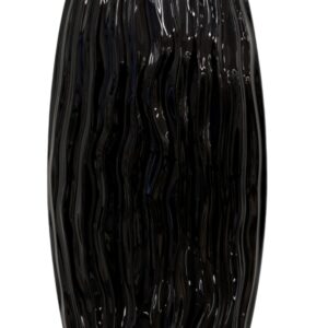 Vaso nero moderno h31