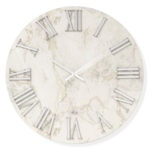 Orologio  parato argento crilux d60cm