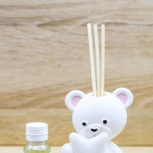 Profumatore orsetto bomboniera Rosa/Celeste