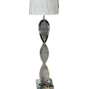 Lampada da terra moderna con Swarovski