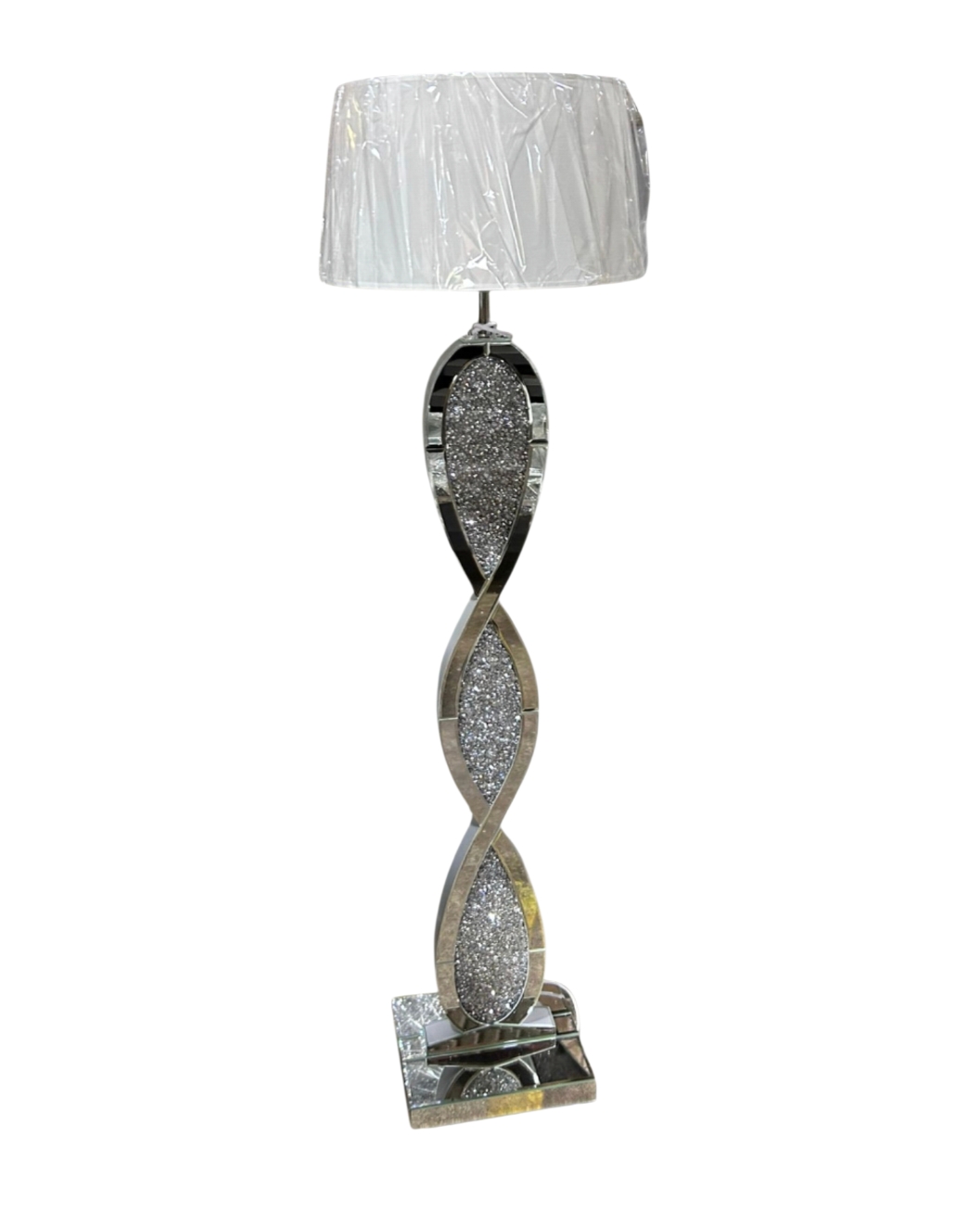 Lampada da terra moderna con Swarovski