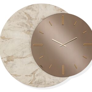 Orologio tondo moderno orion cristel/crilux