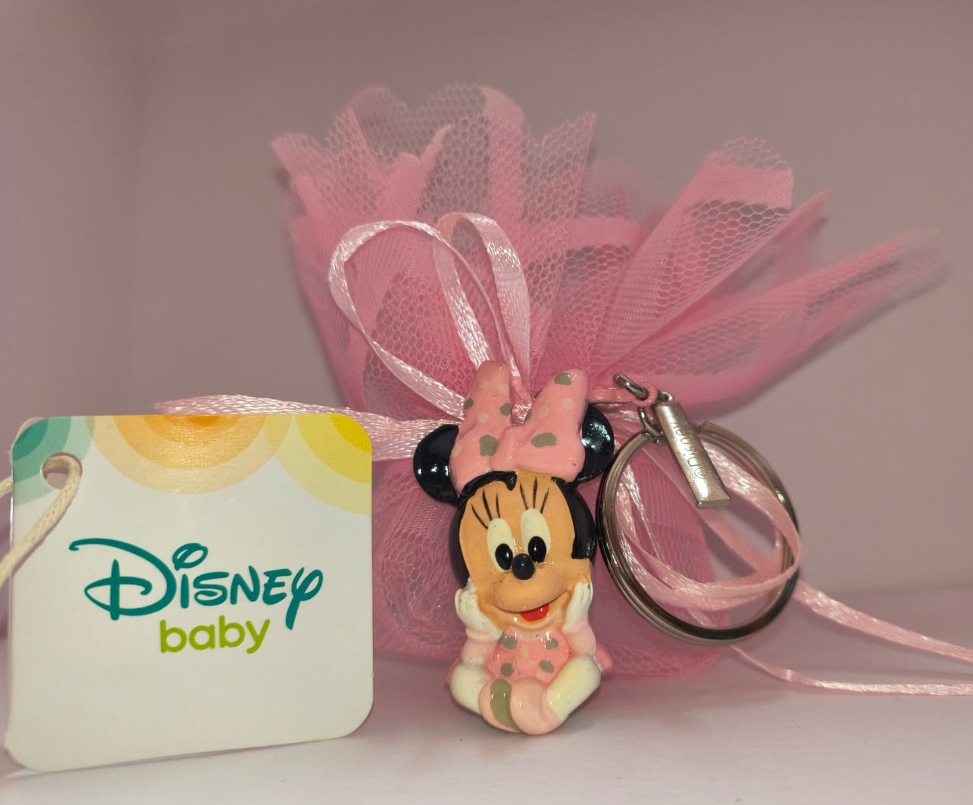 Bomboniera Minnie Disney mouse bomboniera a portachiavi - immagine 2