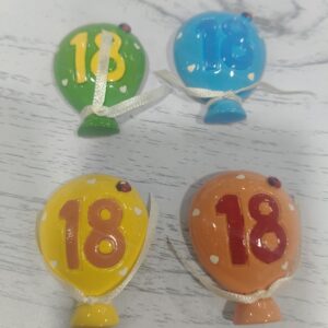 Bomboniere 18 anni palloncini calamita