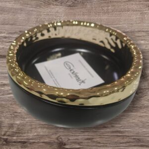 Svuota tasche nero e oro Giovinarte