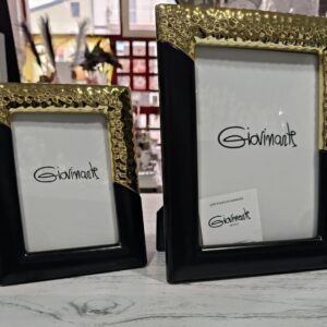Cornice portafoto Giovinarte nero e oro