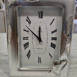 Orologio da tavolo 25°anniversario in argento