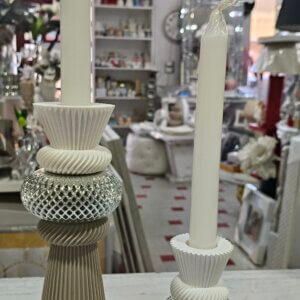 Bongelli preziosi candelabri/candeliere moderno modular h 15 / h 22cm