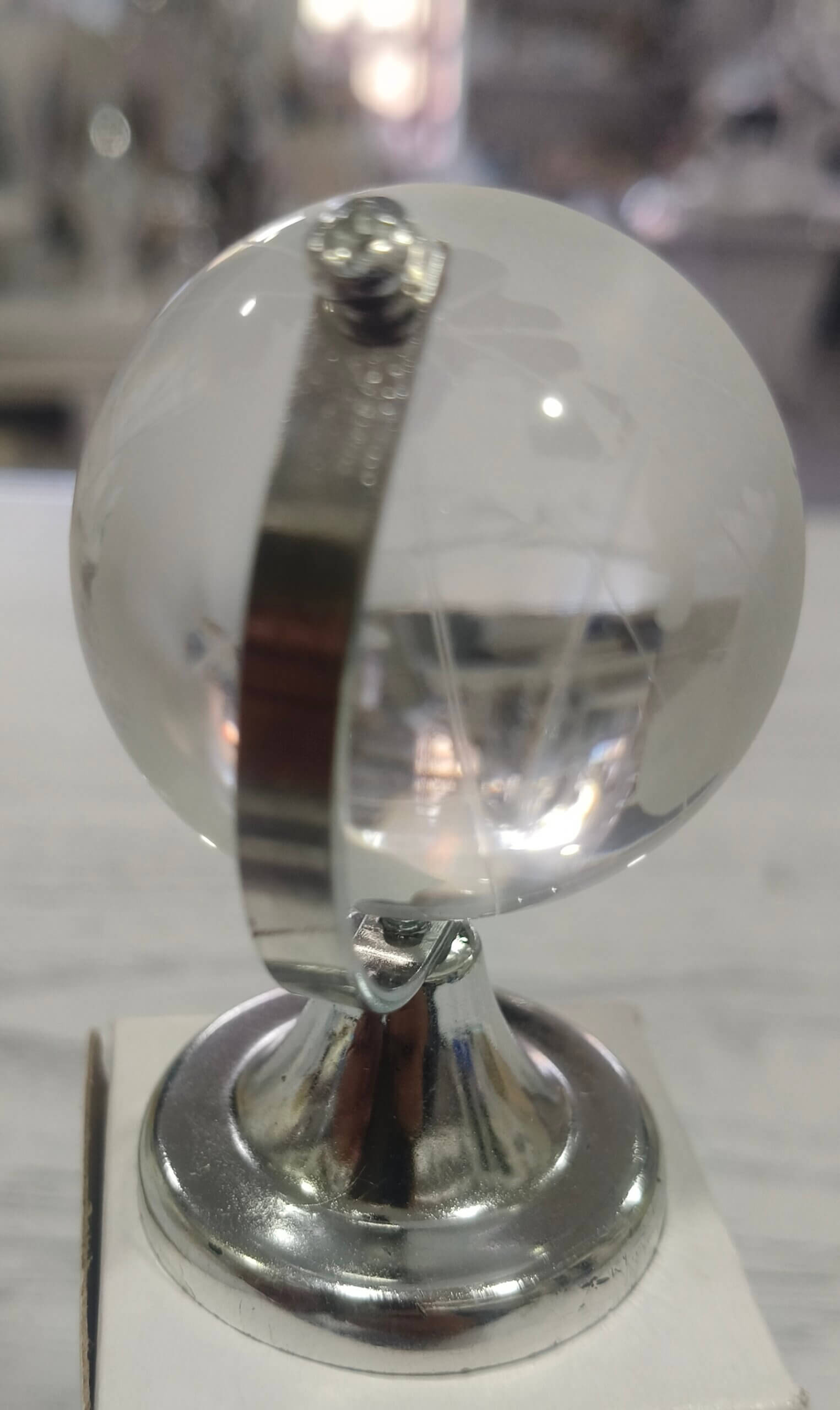 Bomboniera Mappamondo in vetro h6 cm - immagine 4